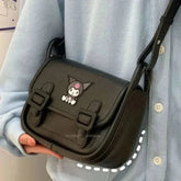 Kawaii Sanrio Kuromi and Hello Kitty PU Shoulder Bag - Himpall